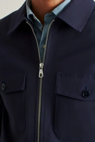 La giacca utility in cotone elasticizzato