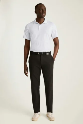 La Performance Golf Shirt: tinta unita e a righe