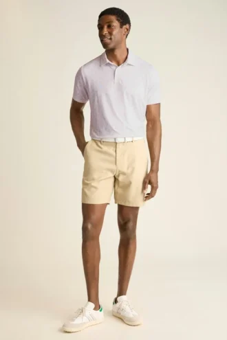 La Performance Golf Shirt: tinta unita e a righe