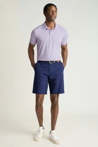 La Performance Golf Shirt: tinta unita e a righe