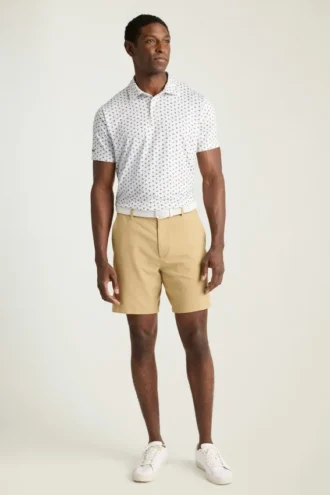 La Performance Golf Shirt: tinta unita e a righe