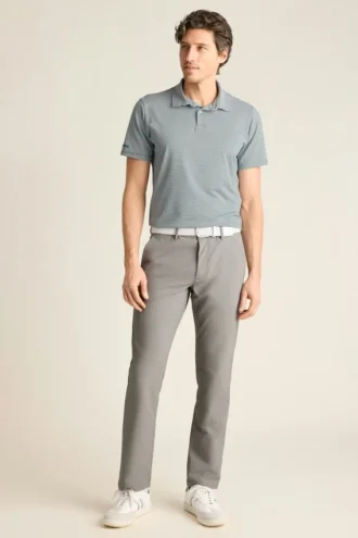 La Performance Golf Shirt: tinta unita e a righe