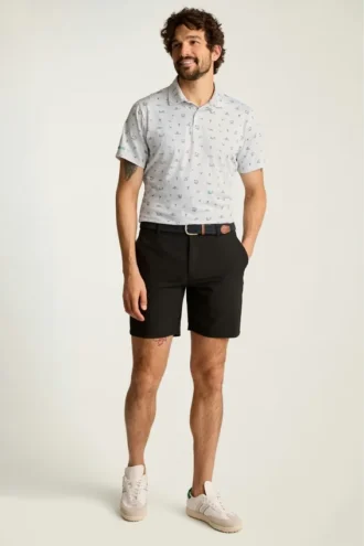 La Performance Golf Shirt: tinta unita e a righe