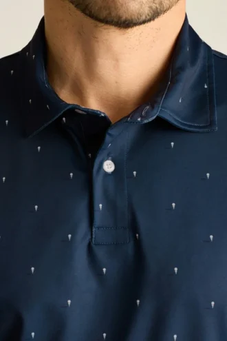 La Performance Golf Shirt: tinta unita e a righe