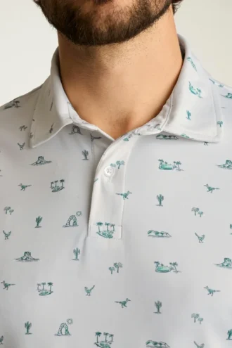 La Performance Golf Shirt: tinta unita e a righe