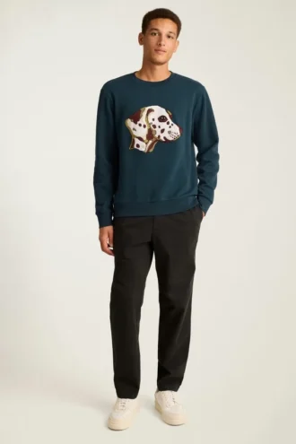 Maglia a collo rotondo in pile supersoft Critter