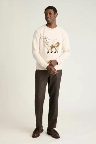 Maglia a collo rotondo in pile supersoft Critter