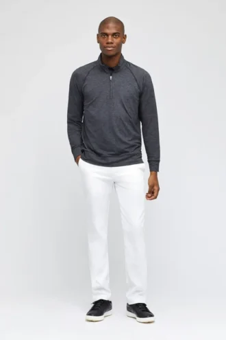 Maglia da golf con mezza zip