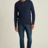 Maglia Henley a maniche lunghe Jetsetter Performance
