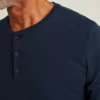 Maglia Henley a maniche lunghe Jetsetter Performance