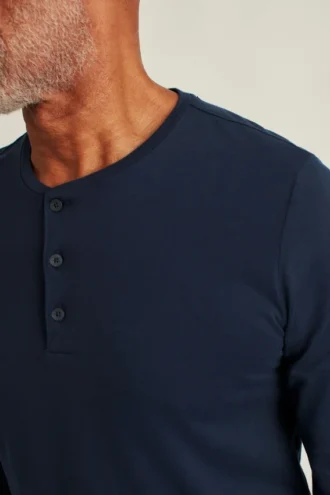 Maglia Henley a maniche lunghe Jetsetter Performance
