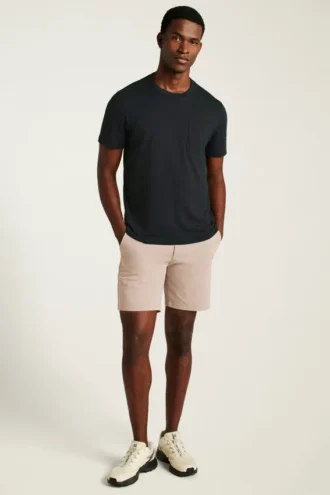 Maglietta con taschino in cotone biologico