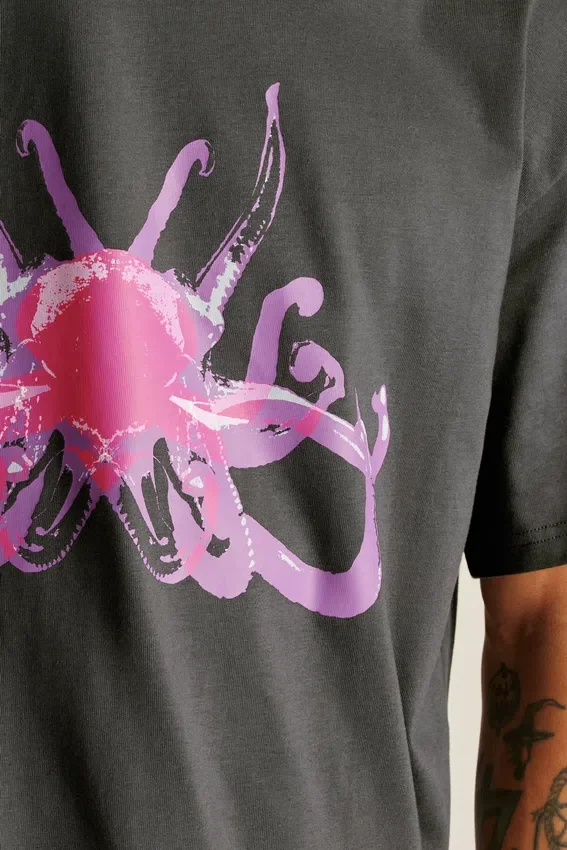 Maglietta grafica a maniche corte dal taglio morbido Fielder