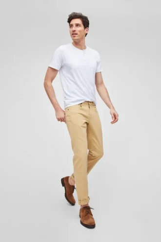 Maglietta Henley a maniche corte Jetsetter