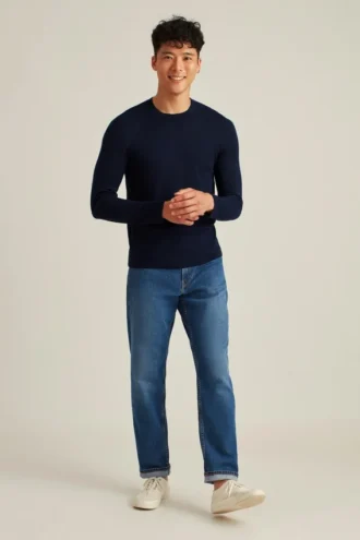 Maglietta ibrida in lana merino