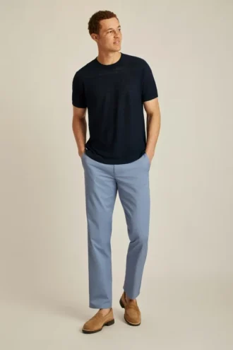 Maglietta in misto lino