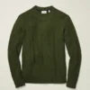 Maglione a collo alto in cotone e cashmere