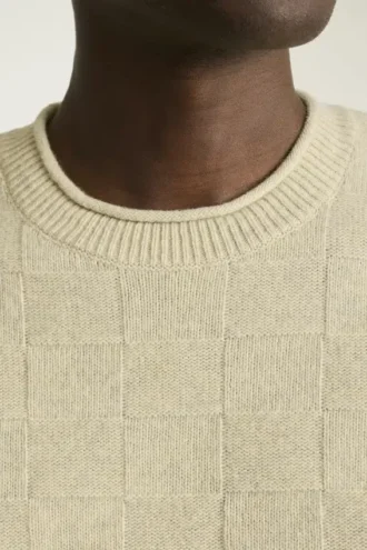 Maglione a collo alto in merino | Elegante maglione in merino per il freddo