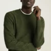 Maglione a collo alto in merino | Elegante maglione in merino per il freddo