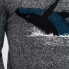 Maglione a girocollo Whale