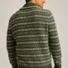 Maglione a scialle Fair Isle