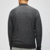 Maglione bomber in cotone e cashmere