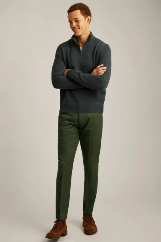 Maglione Chanteclair con mezza zip