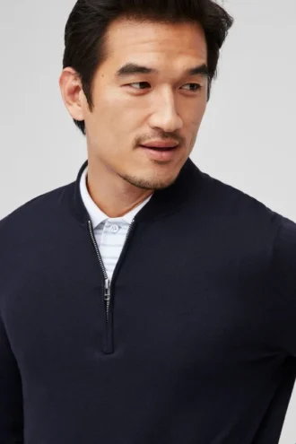 Maglione da golf Clubhouse con mezza zip