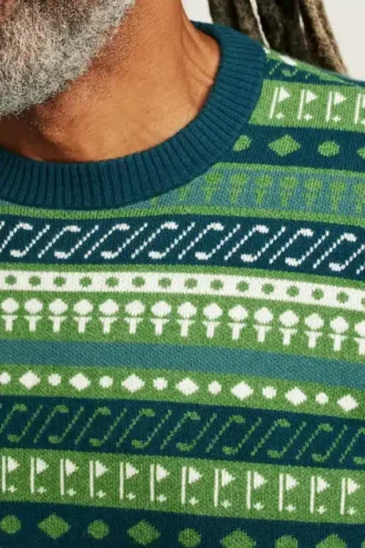 Maglione da golf da uomo in cashmere