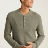 Maglione da uomo in cotone e cashmere di Bonobos | Capo leggero e lussuoso da indossare sotto altri capi