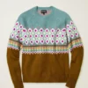 Maglione Fair Isle a girocollo