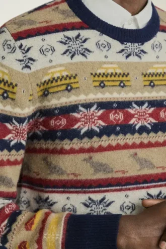 Maglione Fair Isle di New York | Maglione Fair Isle da uomo con icone di New York