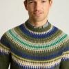 Maglione Fair Isle in misto lana di Bonobos | Maglia calda e festosa