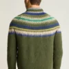 Maglione Fair Isle in misto lana di Bonobos | Maglia calda e festosa