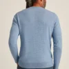 Maglione girocollo in cotone e cashmere