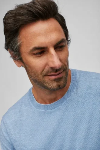 Maglione girocollo in cotone ecologico