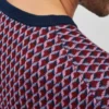 Maglione girocollo in jacquard di lana merino