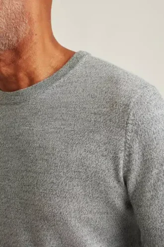 Maglione girocollo in lana merino lavabile