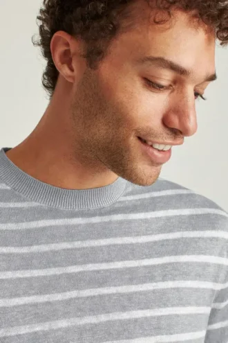 Maglione girocollo in lino