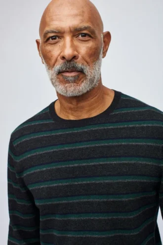 Maglione girocollo in misto cotone