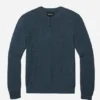 Maglione Henley in cotone ecologico