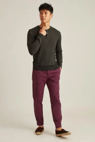 Maglione Henley leggero