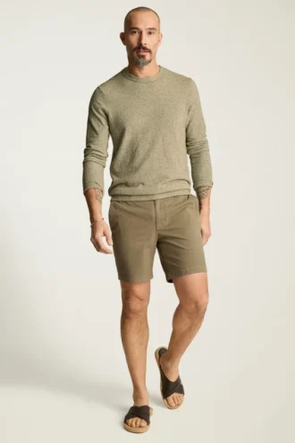 Maglione in cotone bouclé