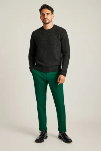 Maglione in lana e alpaca