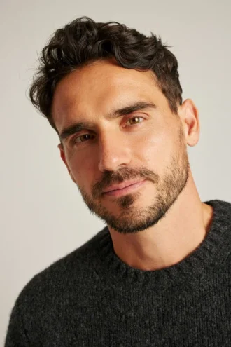 Maglione in lana e alpaca