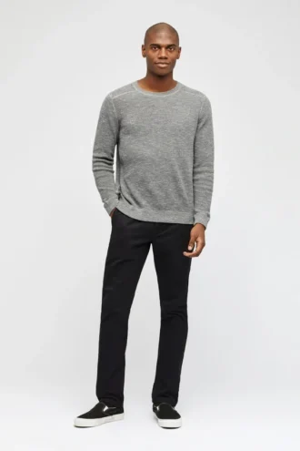 Maglione in lino melange