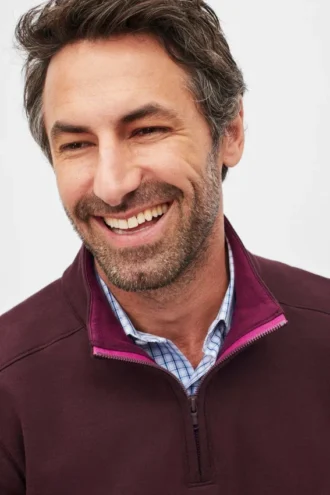 Maglione in pile con mezza zip Daily Grind