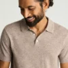 Maglione polo in cashmere
