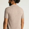 Maglione polo in cashmere