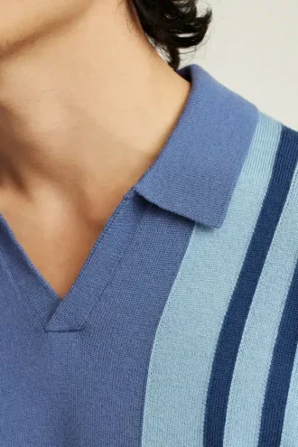 Maglione Polo in Merino